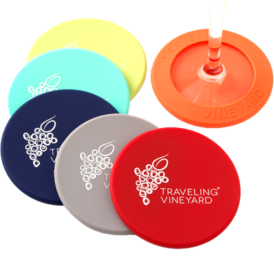 Silicone Wine Coasters Set of 6